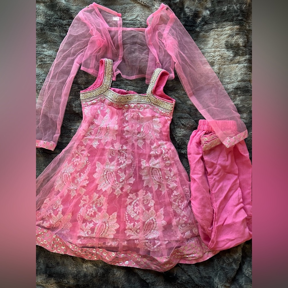 Anarkali girl set